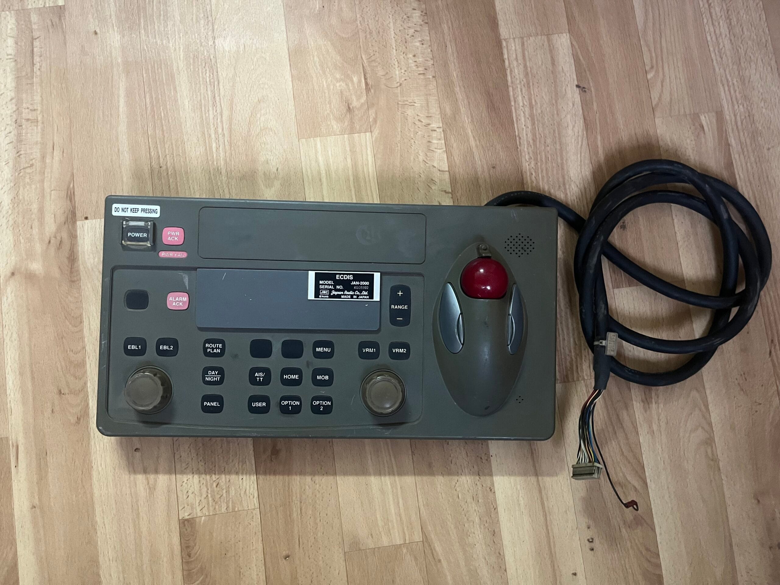 ECDIS Operator Keyboard/Trackball