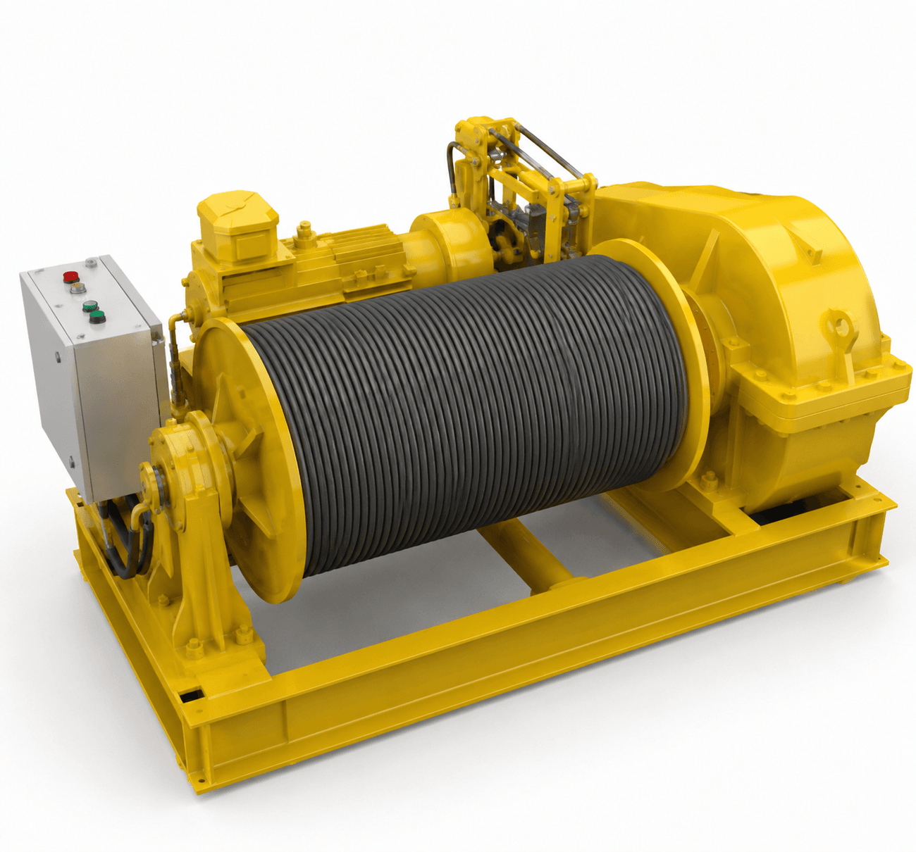 Electric Marine Winch for Anchoring and Mooring